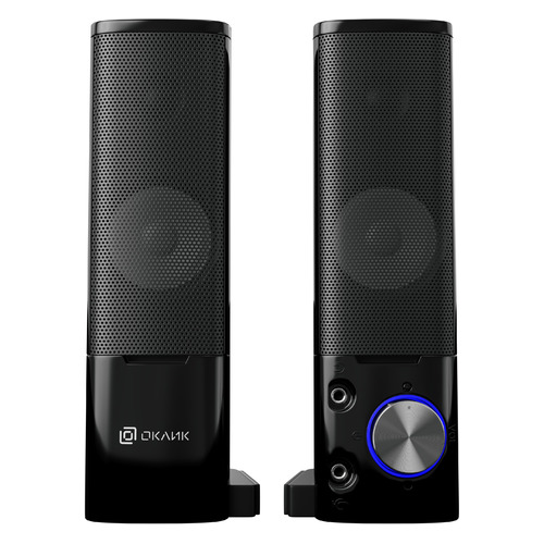 Колонки Oklick OK-150 HW2, 2.0, черный [315687]