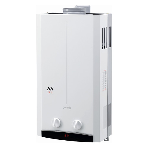 Водонагреватель проточный Gorenje GWH-10NNBW, газовый