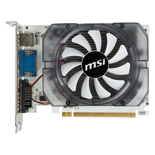 Видеокарта MSI NVIDIA GeForce GT 730, N730-2GD3V2, 2ГБ, DDR3, Ret