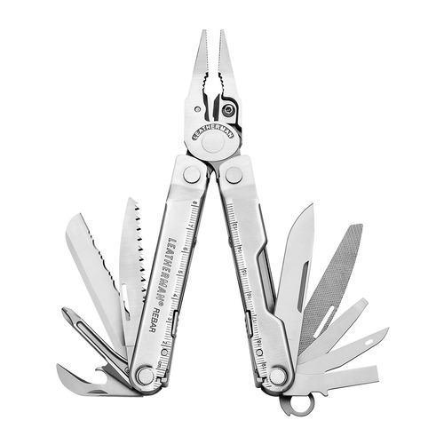 Мультитул Leatherman Rebar, 17 функций, серебристый [831560]