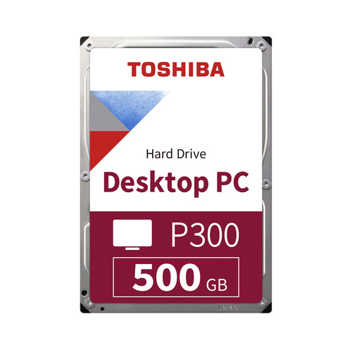 Жесткий диск Toshiba P300 HDWD105UZSVA, 500ГБ, HDD, SATA III, 3.5"