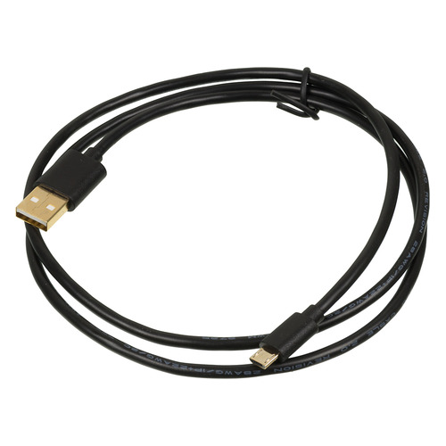 Кабель 2A Square Connector, micro USB (m) - USB (m), 1м, 2A, черный