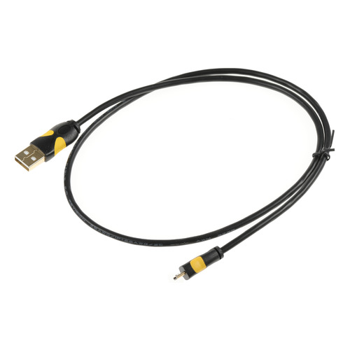 Кабель 2A Smooth connector, micro USB (m) - USB (m), 0.75м, 2A, черный