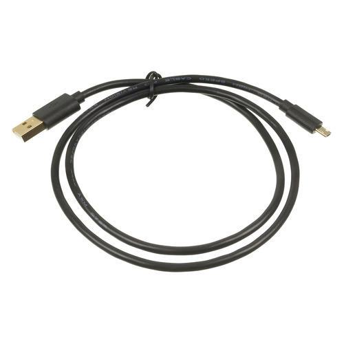Кабель 2A Square Connector, micro USB (m) - USB (m), 0.75м, 2A, черный