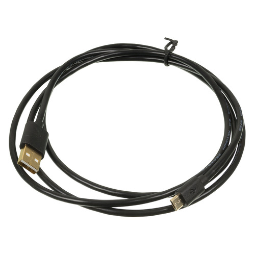 Кабель 2A Square Connector, micro USB (m) - USB (m), 1.5м, 2A, черный