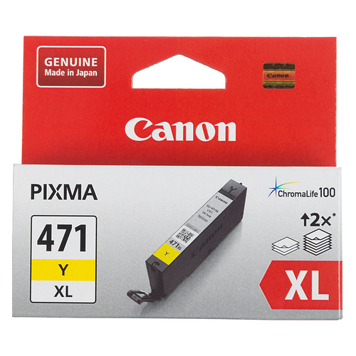 Картридж Canon CLI-471XLY, желтый / 0349C001