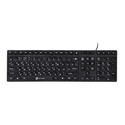 Клавиатура Oklick 556S, USB, черный [335972]