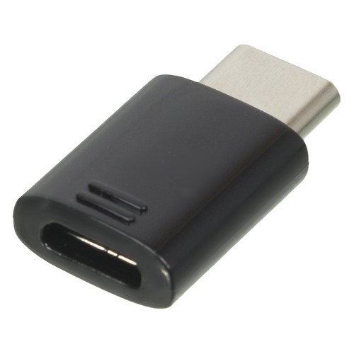 Переходник Samsung EE-GN930, USB Type-C (m) - micro USB (f), черный [ee-gn930bbrgru]