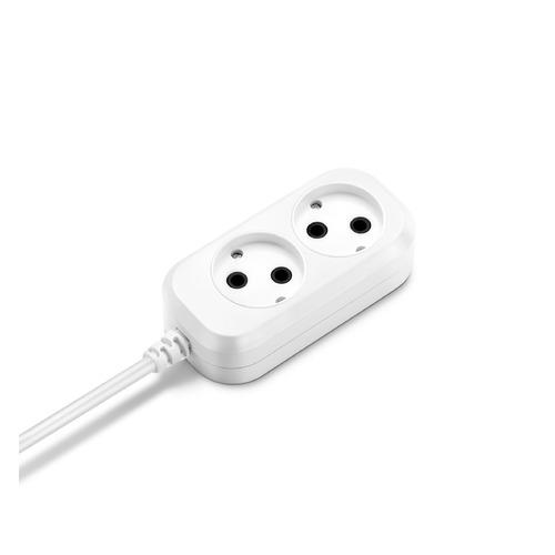 Сетевой удлинитель Buro BU-PSL2.3/W, 3м, белый