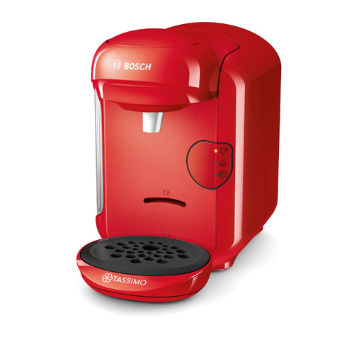 Капсульная кофеварка Bosch Tassimo TAS1403, 1300Вт, цвет: красный