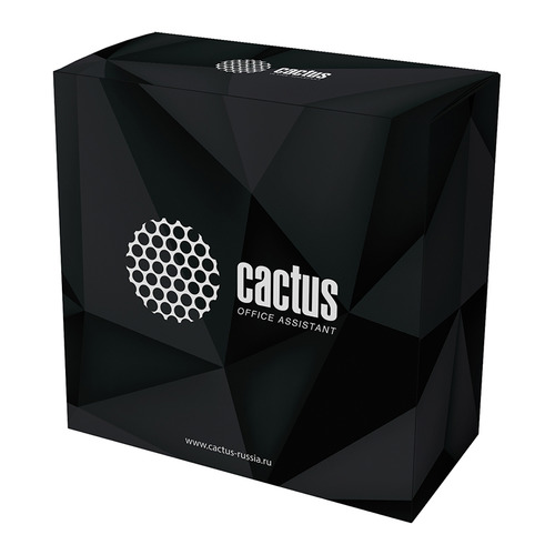 Пластик для принтера 3D Cactus CS-3D-PLA-750-BLACK PLA Pro d1.75мм 0.75кг 1цв