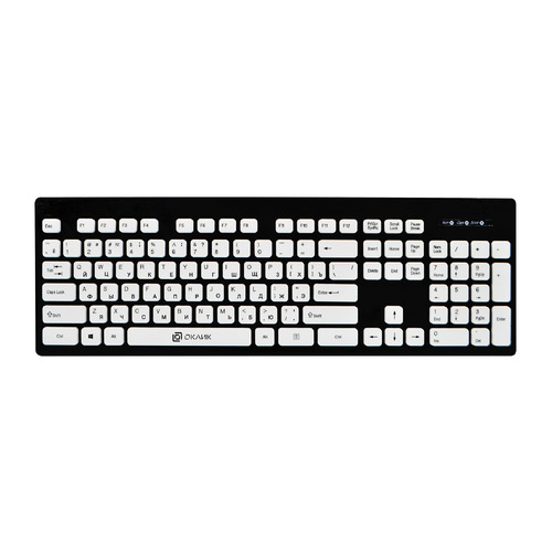 Клавиатура Oklick 580M, USB, черный [483493]