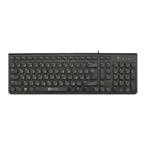 Клавиатура Oklick 590M, USB, черный [483495]