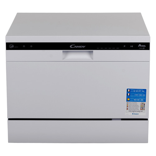 Посудомоечная машина Candy CDCP 6/E-07, компактная, белая [32000978]