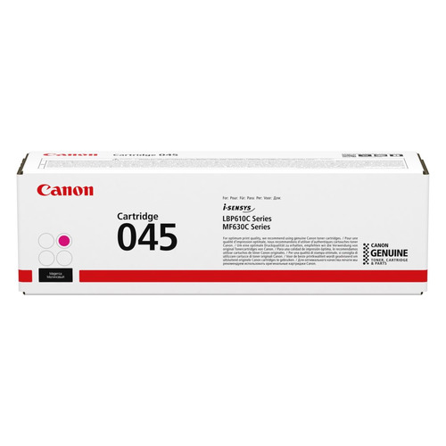 Картридж Canon 045 M, пурпурный / 1240C002