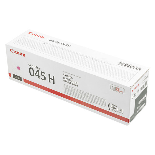 Картридж Canon 045 H M, пурпурный / 1244C002