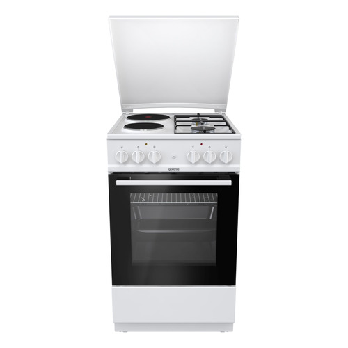 Газовая плита Gorenje K5111WG, электрическая духовка, белый