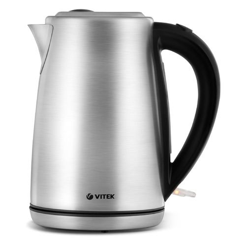 Чайник электрический Vitek VT-7020-01, 2000Вт, серебристый
