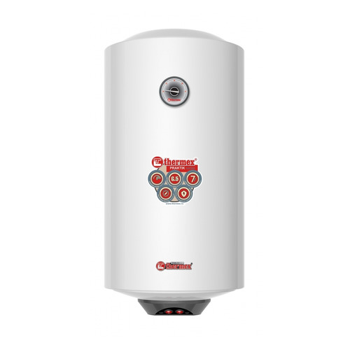 Водонагреватель Thermex Praktik 80 V, накопительный, 2.5кВт, 80л [эдэ001640]