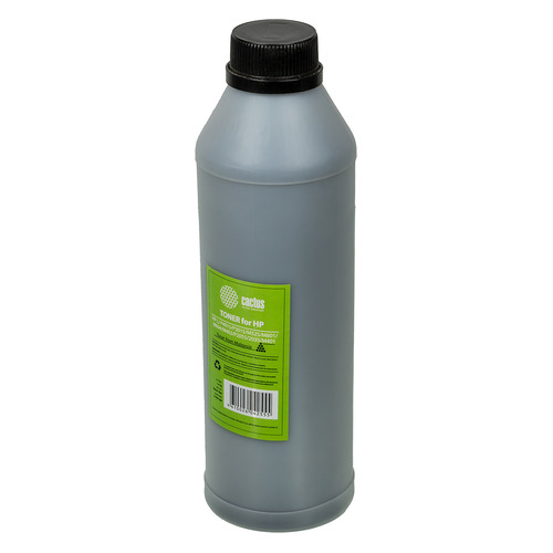 Тонер Cactus CS-THP9-1000, для HP LJ P4015/P3015/M525/M601/M604/M402/P2055/M401, черный, 1000грамм, флакон
