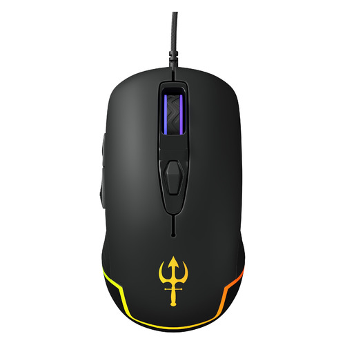 Мышь Oklick 925G STORM, игровая, оптическая, проводная, USB, черный [499553]