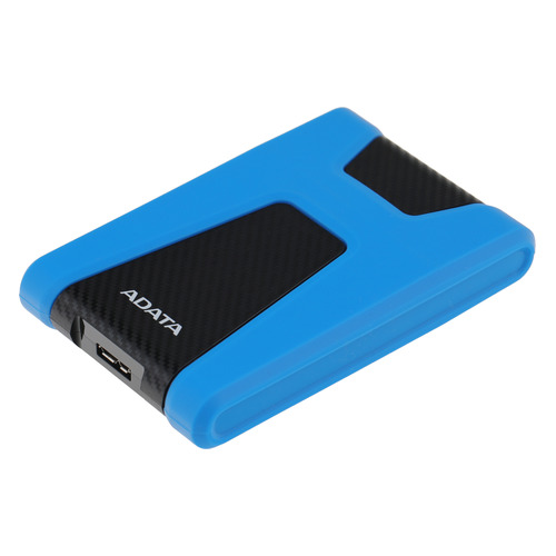 Внешний диск HDD A-Data DashDrive Durable HD650, 1ТБ, синий [ahd650-1tu31-cbl]