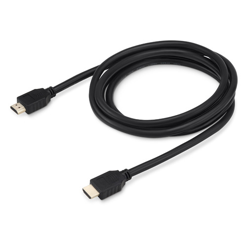 Кабель аудио-видео Buro HDMI 2.0, HDMI (m) - HDMI (m) , ver 2.0, 2м, GOLD, черный [bhp hdmi 2.0]