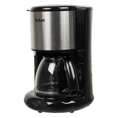 Кофеварка Tefal CM361838, капельная, серебристый / черный [7211002512]