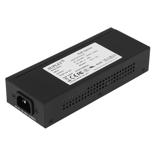 Инжектор POE Hikvision LAS30-57CN-RJ45, черный