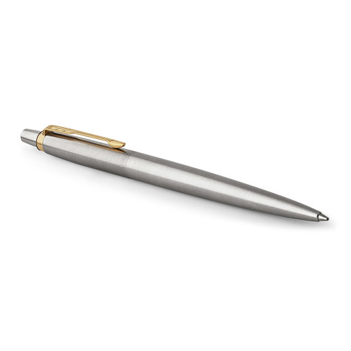 Ручка шариков. Parker Jotter Core K691 (1953182) Stainless Steel GT M синие подар.кор