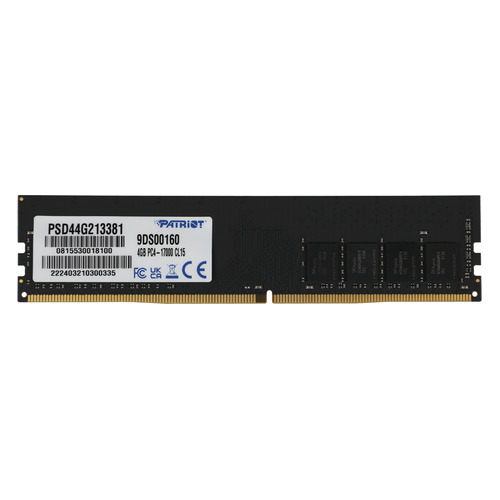 Модуль памяти Patriot Signature PSD44G213381 DDR4 - 4ГБ 2133, DIMM, Ret