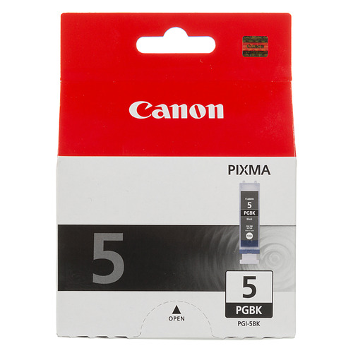 Картридж Canon PGI-5BK, черный / 0628B024