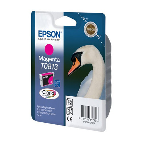 Картридж Epson T0813, пурпурный / C13T11134A10