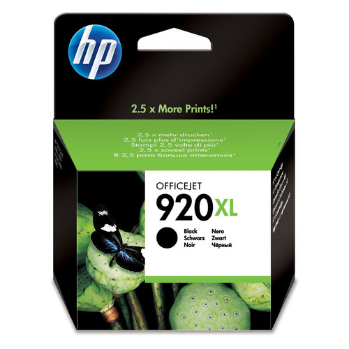 Картридж HP 920XL, черный / CD975AE
