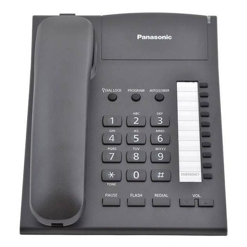 Проводной телефон Panasonic KX-TS2382RUB, черный