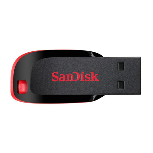 Флешка USB Sandisk Cruzer Blade 16ГБ, USB2.0, черный [sdcz50-016g-b35]