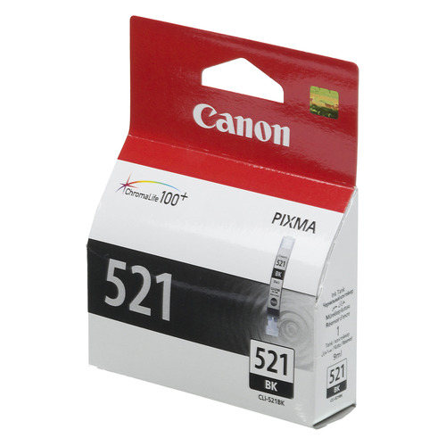 Картридж Canon CLI-521BK, черный / 2933B004