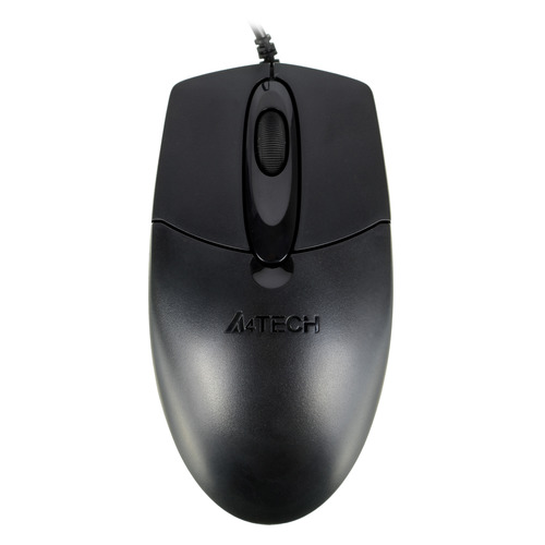 Мышь A4TECH OP-720, оптическая, проводная, PS/2,, черный [op-720 ps2 (black)]