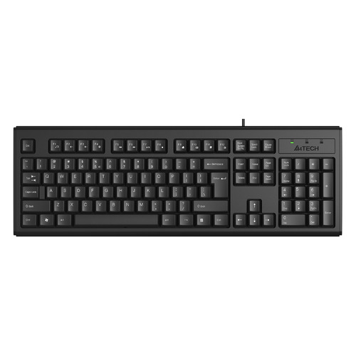 Клавиатура A4TECH KR-83, USB, черный [kr-83 black]