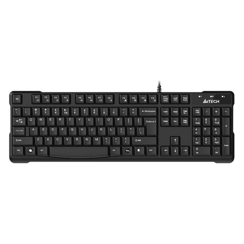Клавиатура A4TECH KR-750, USB, черный [kr-750 black]