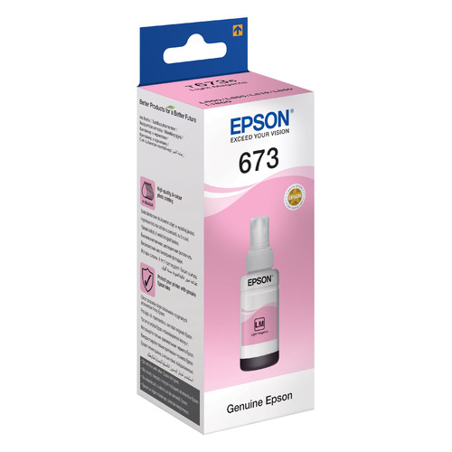 Картридж Epson T6736, светло-пурпурный / C13T67364A