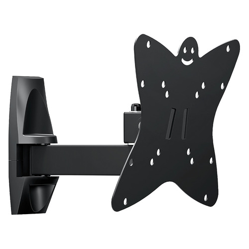 Кронштейн для телевизора Holder LCDS-5037, 20-37", настенный, поворот и наклон, металлик [lcds-5037 metallic]