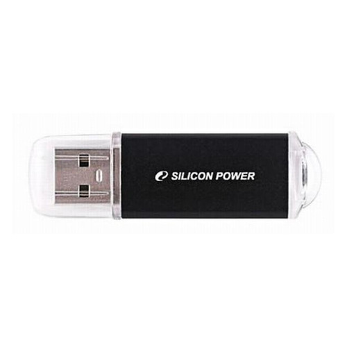 Флешка USB Silicon Power Ultima II-I Series 32ГБ, USB2.0, черный [sp032gbuf2m01v1k]