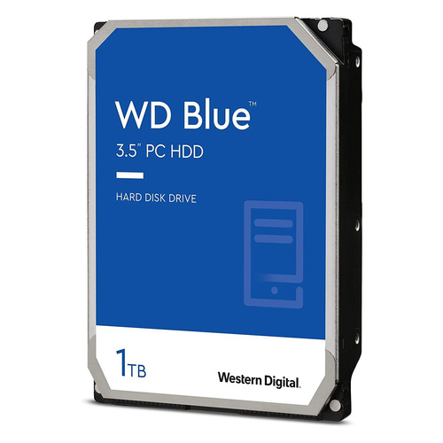 Жесткий диск WD Caviar Blue WD10EZEX, 1ТБ, HDD, SATA III, 3.5"