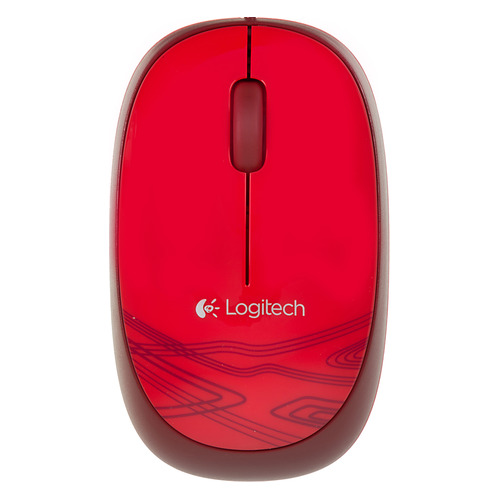 Мышь Logitech M105, оптическая, проводная, USB, красный [910-002945]
