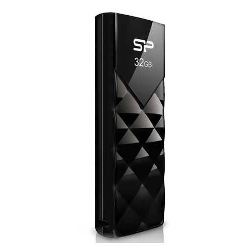 Флешка USB Silicon Power Ultima U03 32ГБ, USB2.0, черный [sp032gbuf2u03v1k]