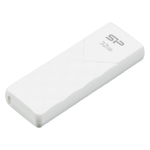 Флешка USB Silicon Power Ultima U03 32ГБ, USB2.0, белый [sp032gbuf2u03v1w]