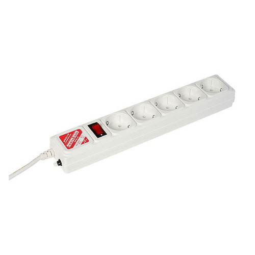 Сетевой фильтр PowerCube SPG-B-6-WHITE, 1.9м, белый