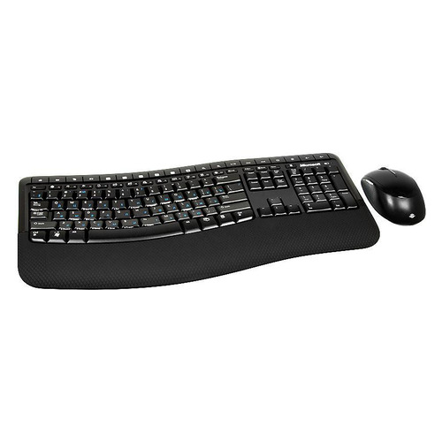 Комплект (клавиатура+мышь) Microsoft Comfort 5050, USB, беспроводной, черный [pp4-00017]