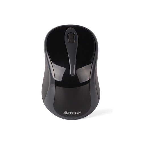 Мышь A4TECH V-Track G3-280A, оптическая, беспроводная, USB, серый и черный